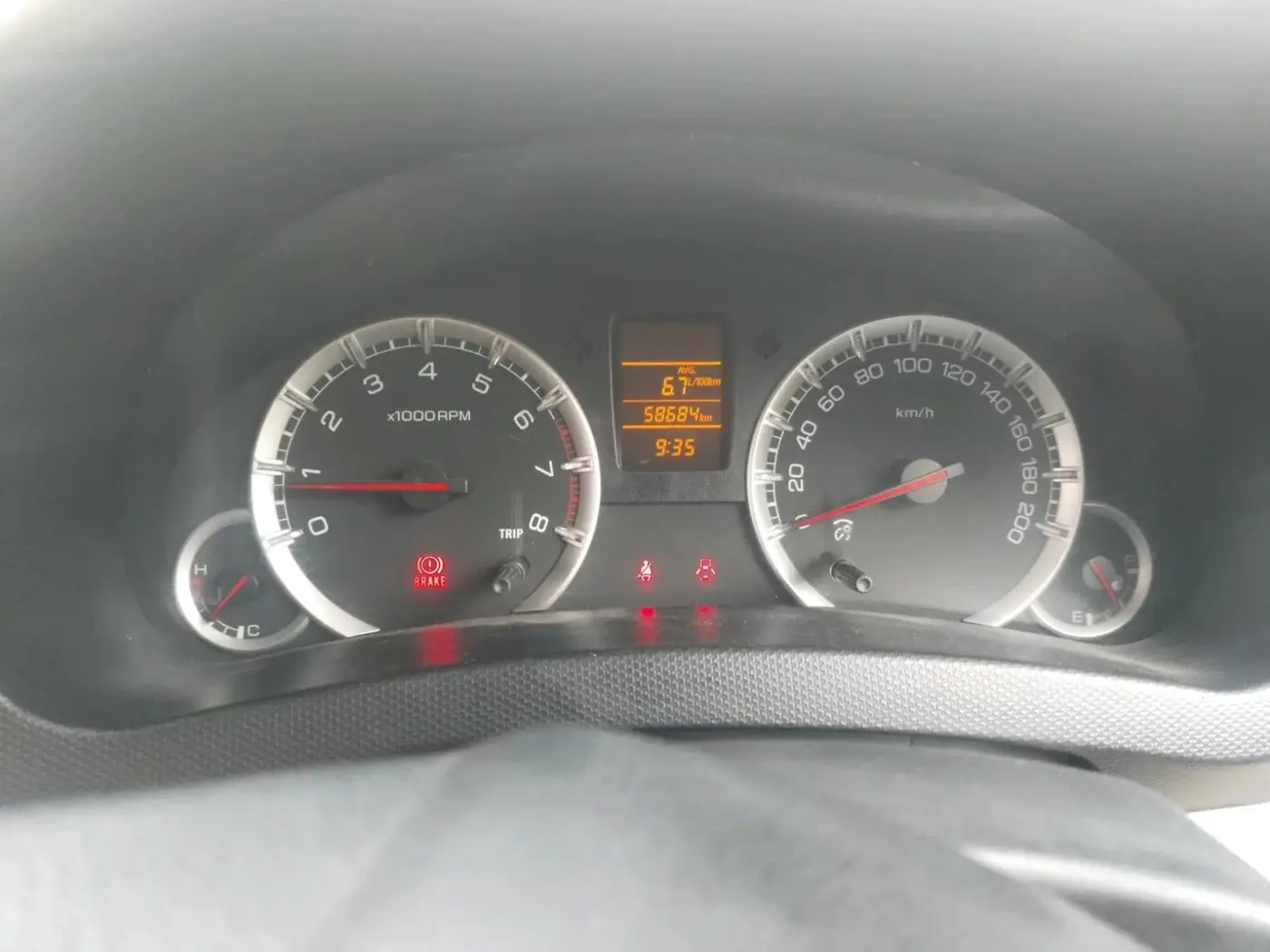 2013 Maruti Swift Dzire VXI, Petrol, Manual, 58,684 km, interior