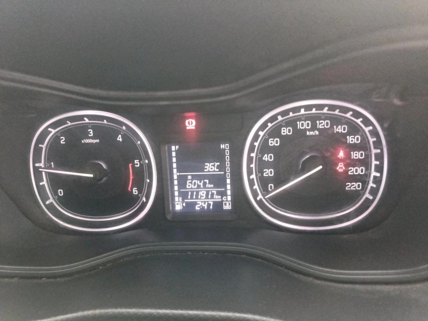 2016 Maruti Vitara Brezza ZDI, Diesel, Manual, 1,11,917 km, interior