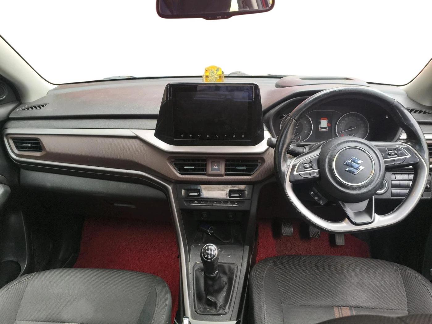 2022 Maruti BREZZA ZXI + SMART HYBRID DUAL TONE, Petrol, Manual, 65,413 km, interior