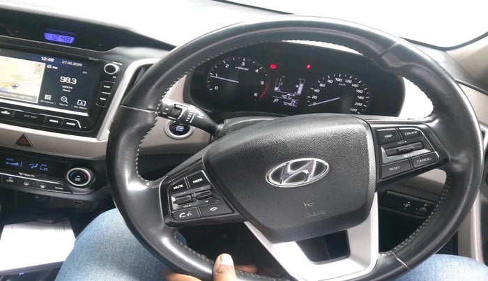 2018 Hyundai Creta SX AT 1.6 DIESEL, Diesel, Automatic, 70,465 km, interior