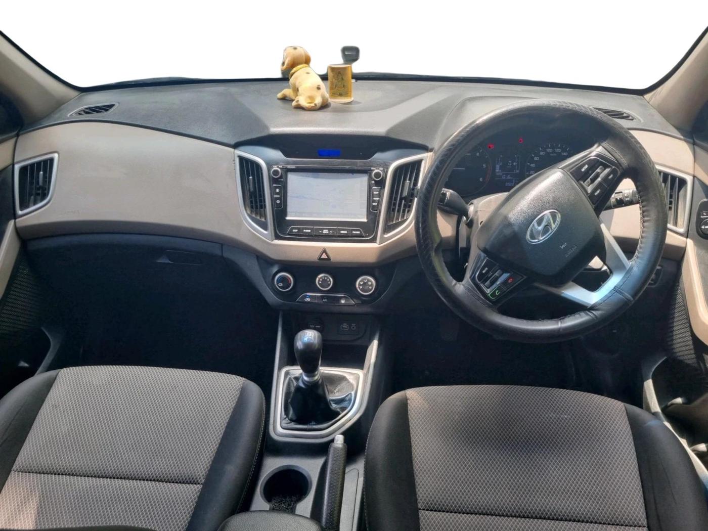 2017 Hyundai Creta SX 1.6 DIESEL, Diesel, Manual, 1,74,000 km, interior