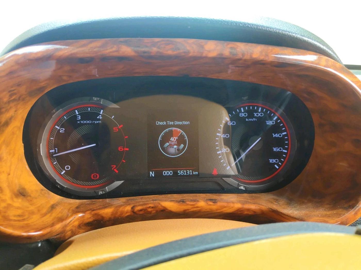 2024 Mahindra Thar LX HARD TOP 4WD MT, Diesel, Manual, 56,131 km, interior