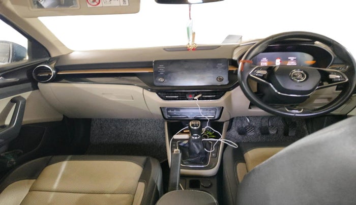 2023 Skoda SLAVIA STYLE 1.0L TSI MT, Petrol, Manual, 1,02,324 km, interior