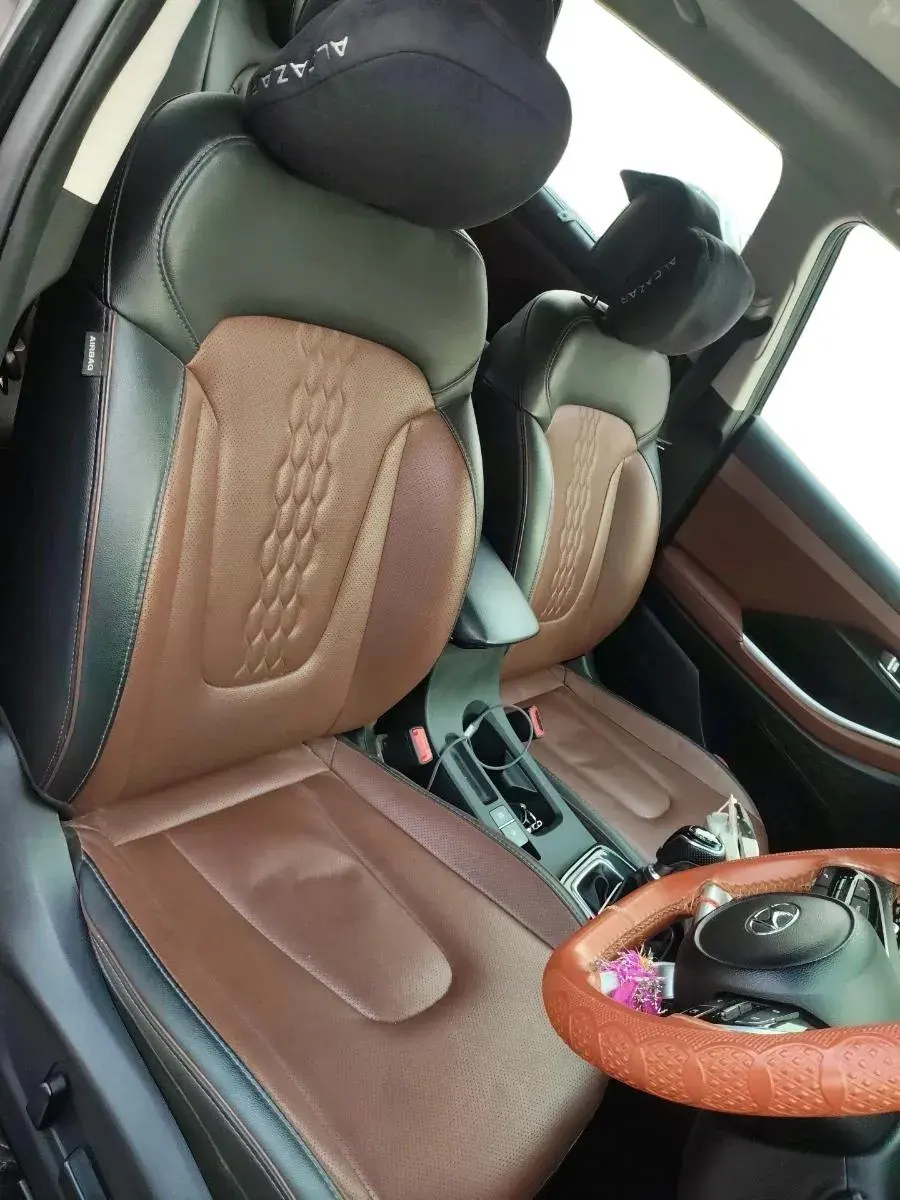 2022 Hyundai ALCAZAR PLATINUM 1.5 MT 7STR, Diesel, Manual, 77,601 km, interior
