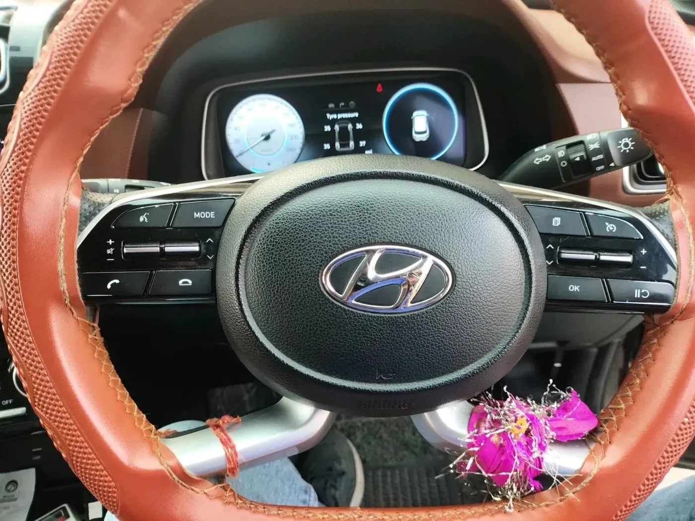2022 Hyundai ALCAZAR PLATINUM 1.5 MT 7STR, Diesel, Manual, 77,601 km, interior