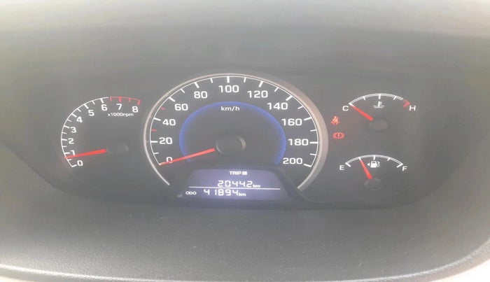 2017 Hyundai Grand i10 SPORTZ (O) 1.2 KAPPA VTVT, Petrol, Manual, 41,894 km, interior