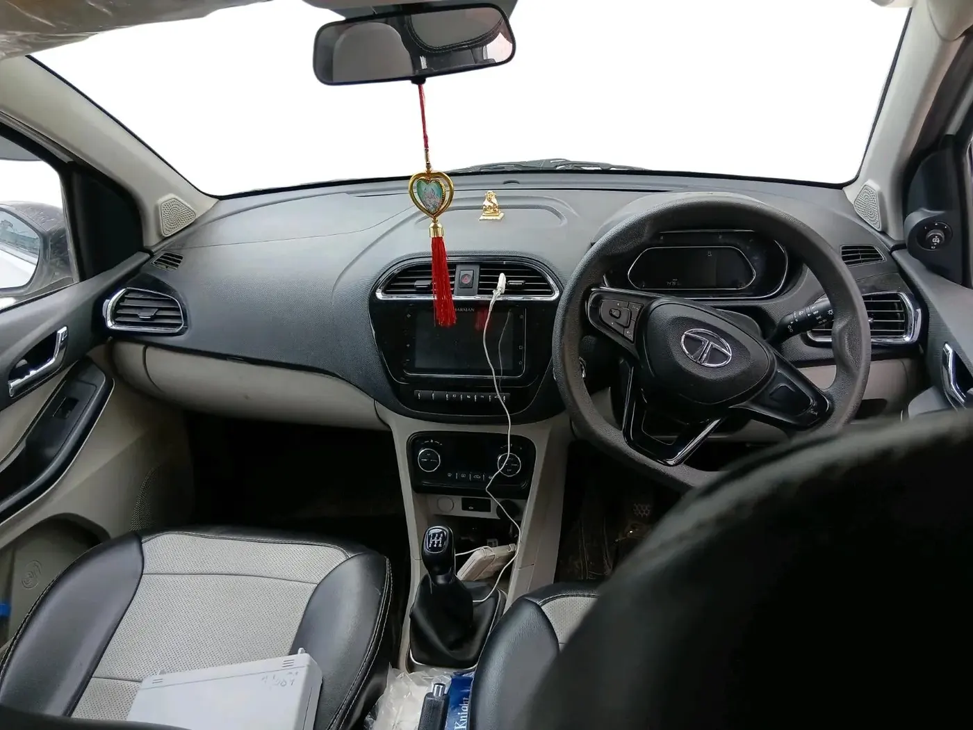 2023 Tata TIGOR XZ PLUS CNG, CNG, Manual, 74,791 km, interior