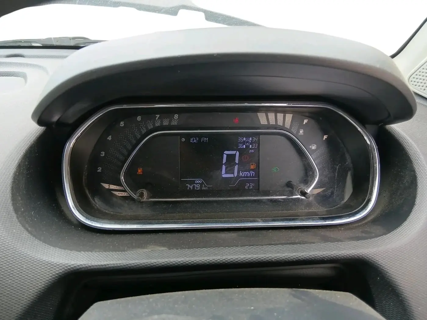 2023 Tata TIGOR XZ PLUS CNG, CNG, Manual, 74,791 km, interior
