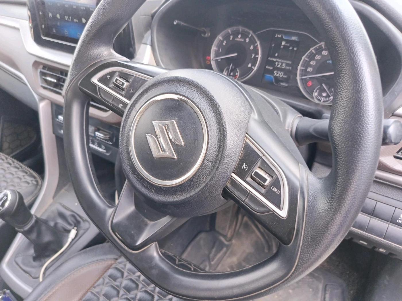 2024 Maruti BREZZA ZXI SMART HYBRID , Petrol, Manual, 11,638 km, interior