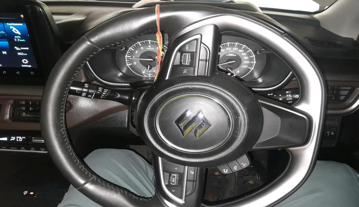 2024 Maruti BREZZA ZXI + SMART HYBRID, Petrol, Manual, 5,322 km, interior
