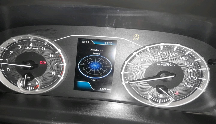 2024 Maruti BREZZA ZXI + SMART HYBRID, Petrol, Manual, 5,322 km, interior