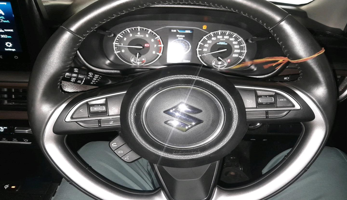 2024 Maruti BREZZA ZXI + SMART HYBRID, Petrol, Manual, 5,322 km, interior