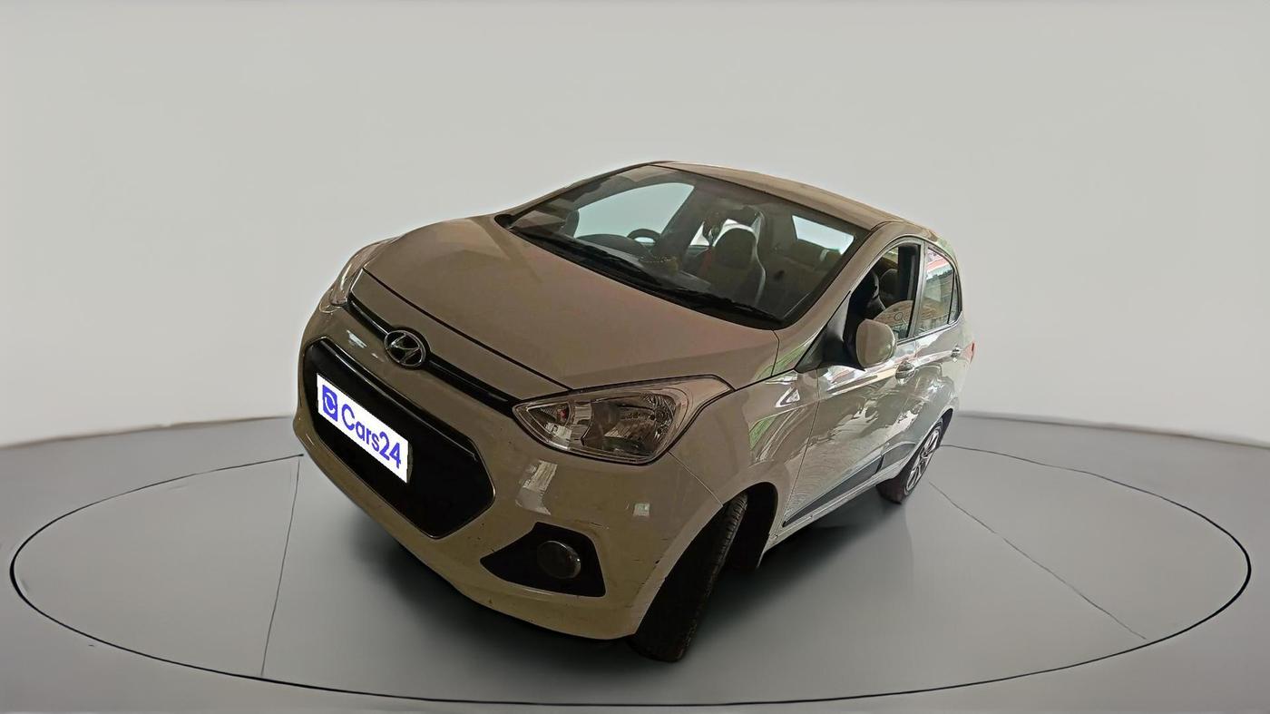 2016 Hyundai Xcent E+, Petrol, Manual, 85,900 km, exterior