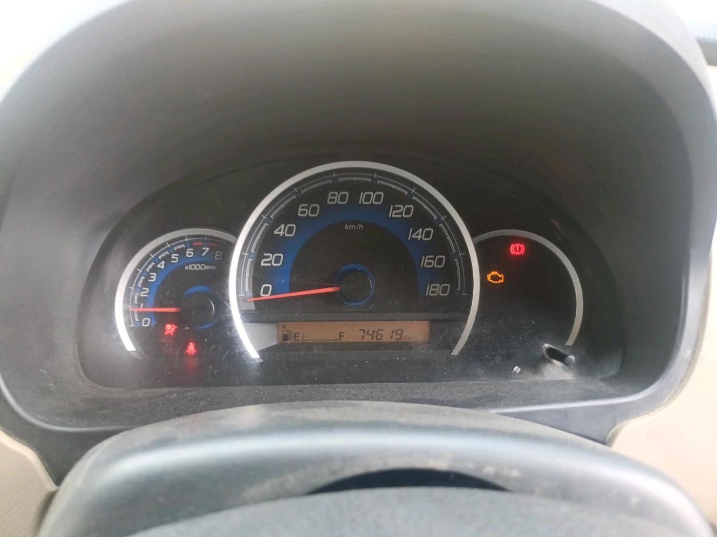 2017 Maruti Wagon R 1.0 VXI+, CNG, Manual, 74,619 km, interior