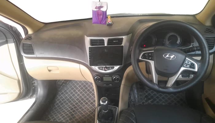 2013 Hyundai Verna FLUIDIC 1.6 VTVT SX OPT, Petrol, Manual, 59,101 km, interior
