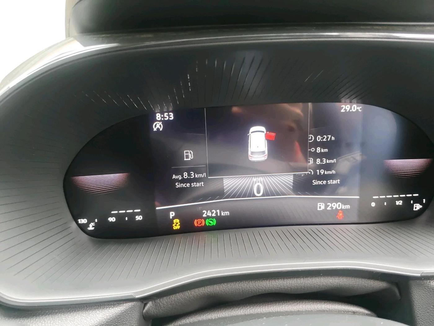 2026 Skoda Kylaq Prestige AT, Petrol, Automatic, 2,421 km, interior