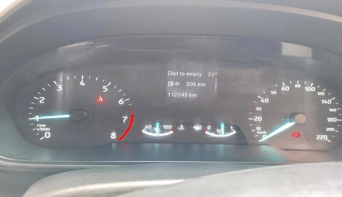 2018 Ford Ecosport TITANIUM 1.5L PETROL, Petrol, Manual, 1,12,084 km, interior
