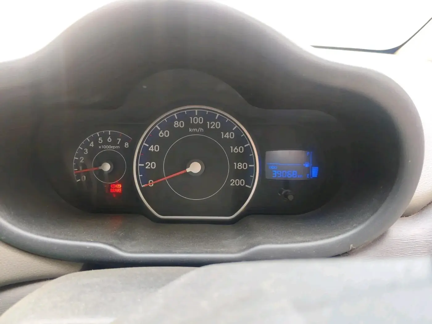 2012 Hyundai i10 MAGNA 1.2, Petrol, Manual, 39,068 km, interior
