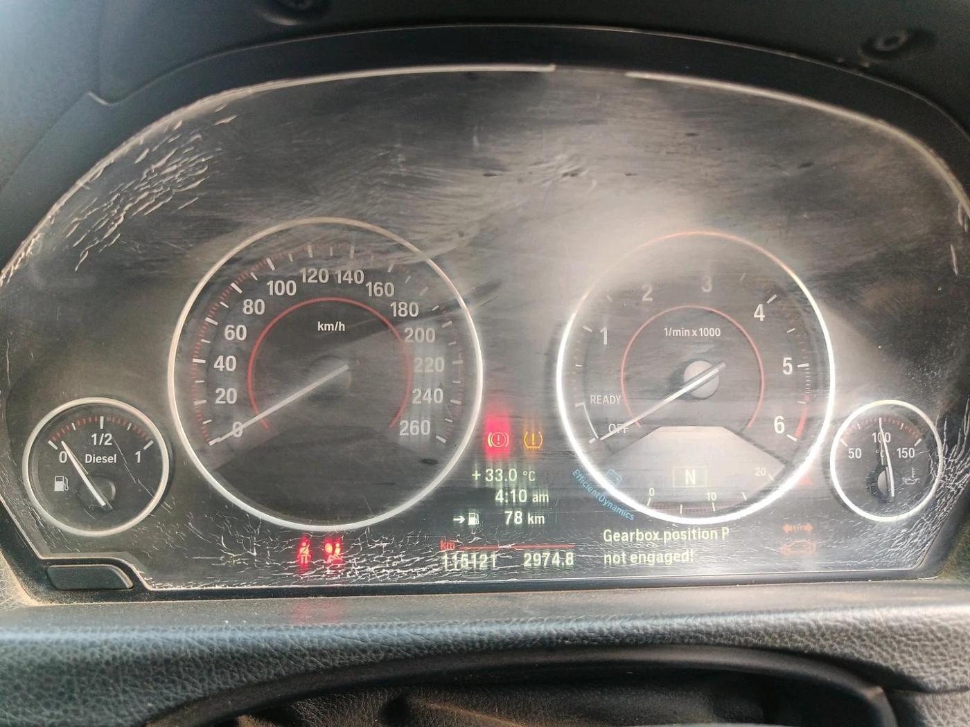 2013 BMW 3 Series 320d, Diesel, Automatic, 1,55,001 km, interior
