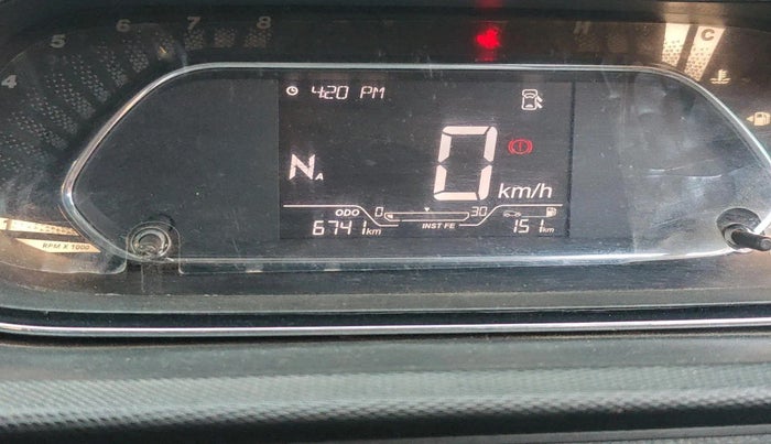 2022 Tata TIAGO NRG XZ AMT, Petrol, Automatic, 6,741 km, interior