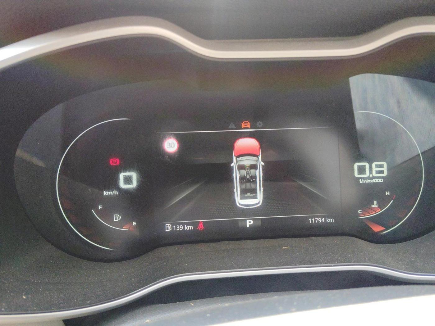 2022 MG ASTOR SMART 1.5 CVT, Petrol, Automatic, 11,794 km, interior