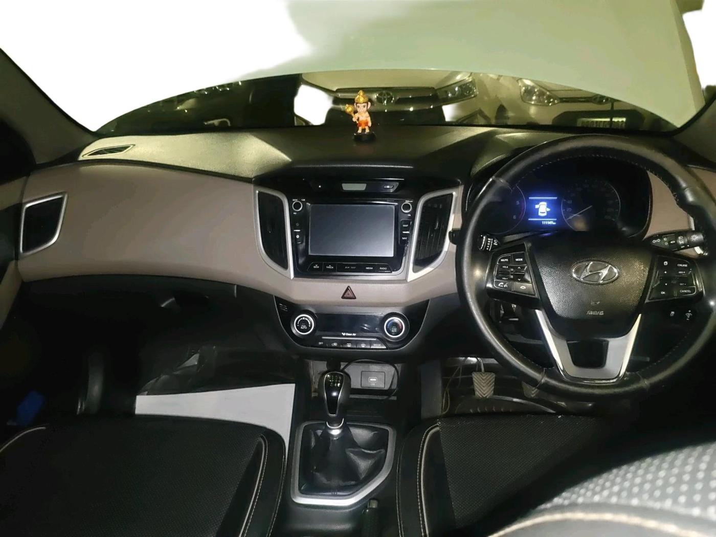 2018 Hyundai Creta SX (O) 1.6 DIESEL, Diesel, Manual, 1,11,147 km, interior