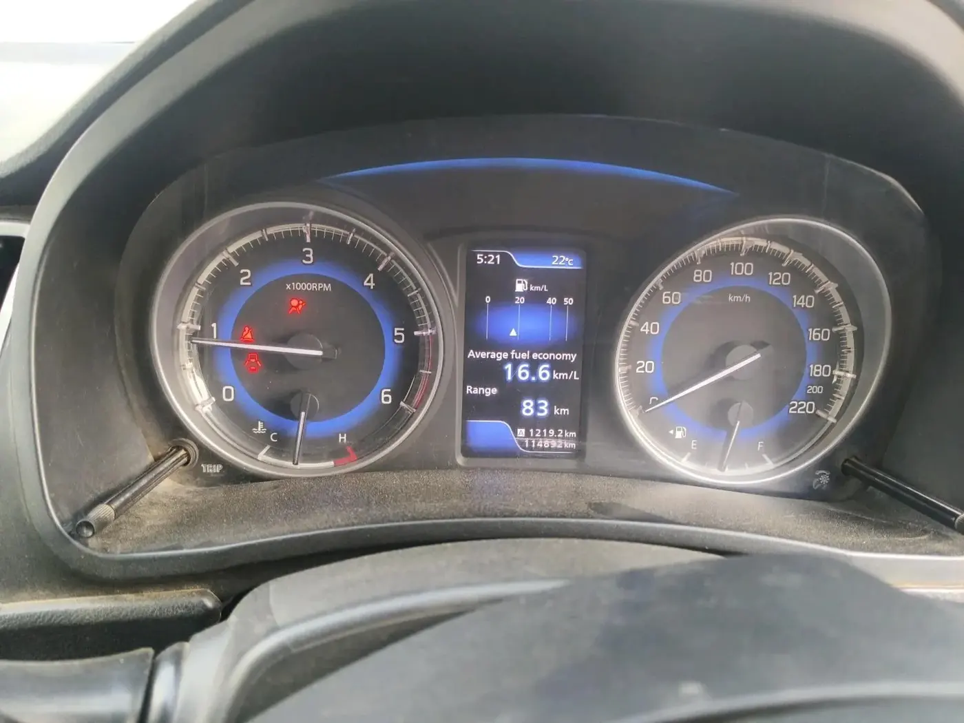 2015 Maruti Baleno ALPHA DIESEL 1.3, Diesel, Manual, 1,14,892 km, interior