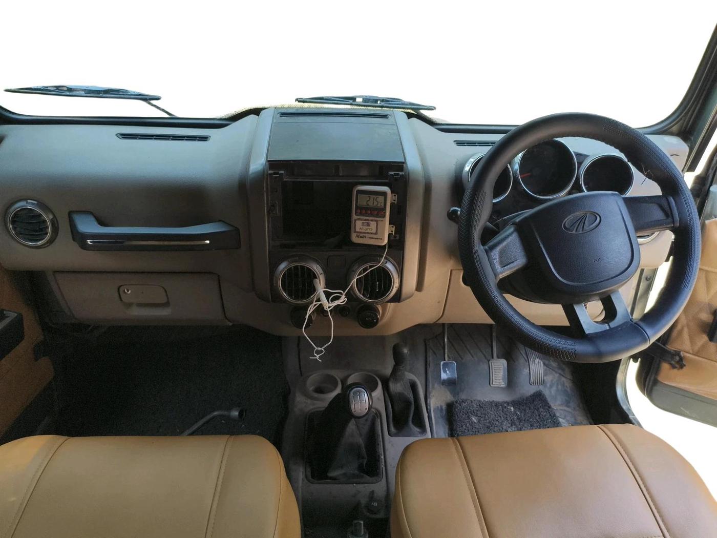 2018 Mahindra Thar CRDE 4X4 AC, Diesel, Manual, 62,428 km, interior