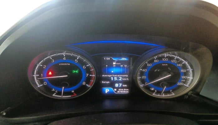 2019 Maruti Baleno ALPHA CVT PETROL 1.2, Petrol, Automatic, 87,956 km, interior