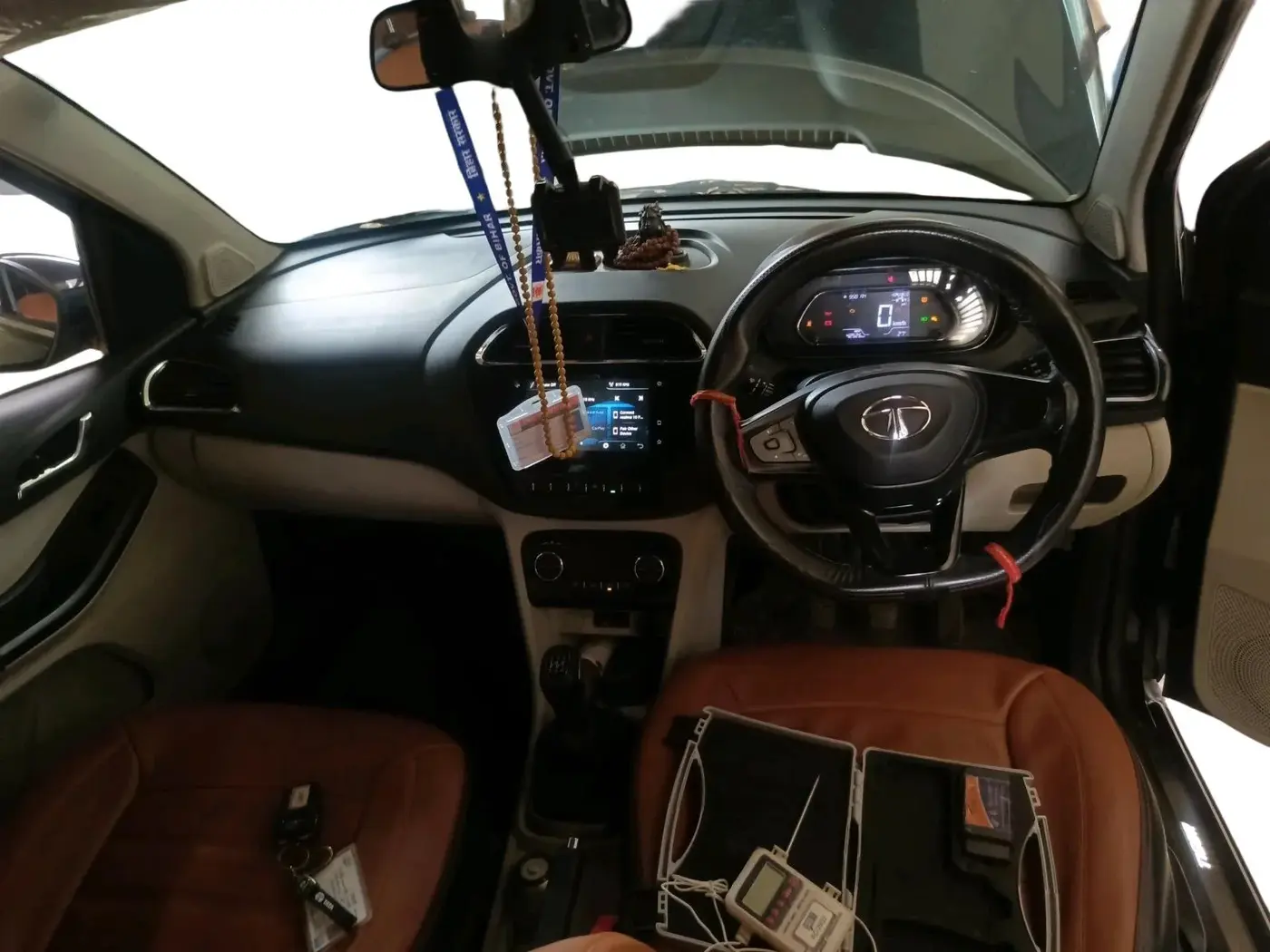 2023 Tata TIGOR XZ PLUS CNG, CNG, Manual, 42,526 km, interior