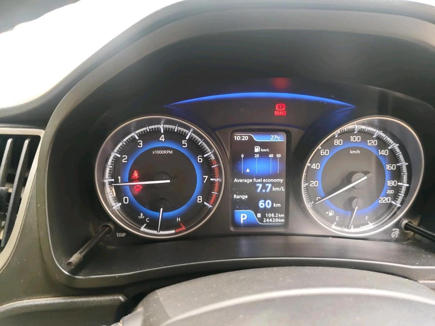 2020 Maruti Baleno ZETA CVT PETROL 1.2, Petrol, Automatic, 24,420 km, interior