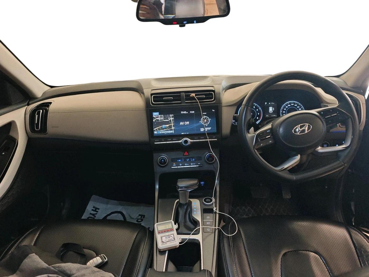 2020 Hyundai Creta SX IVT 1.5 PETROL, Petrol, Automatic, 61,423 km, interior