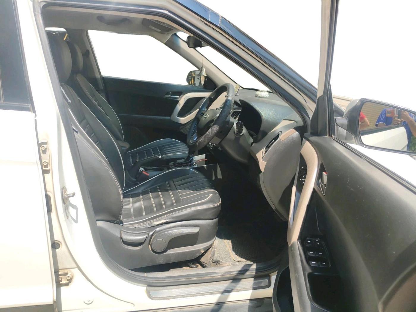 2017 Hyundai Creta SX PLUS AT 1.6 DIESEL, Diesel, Automatic, 68,546 km, interior