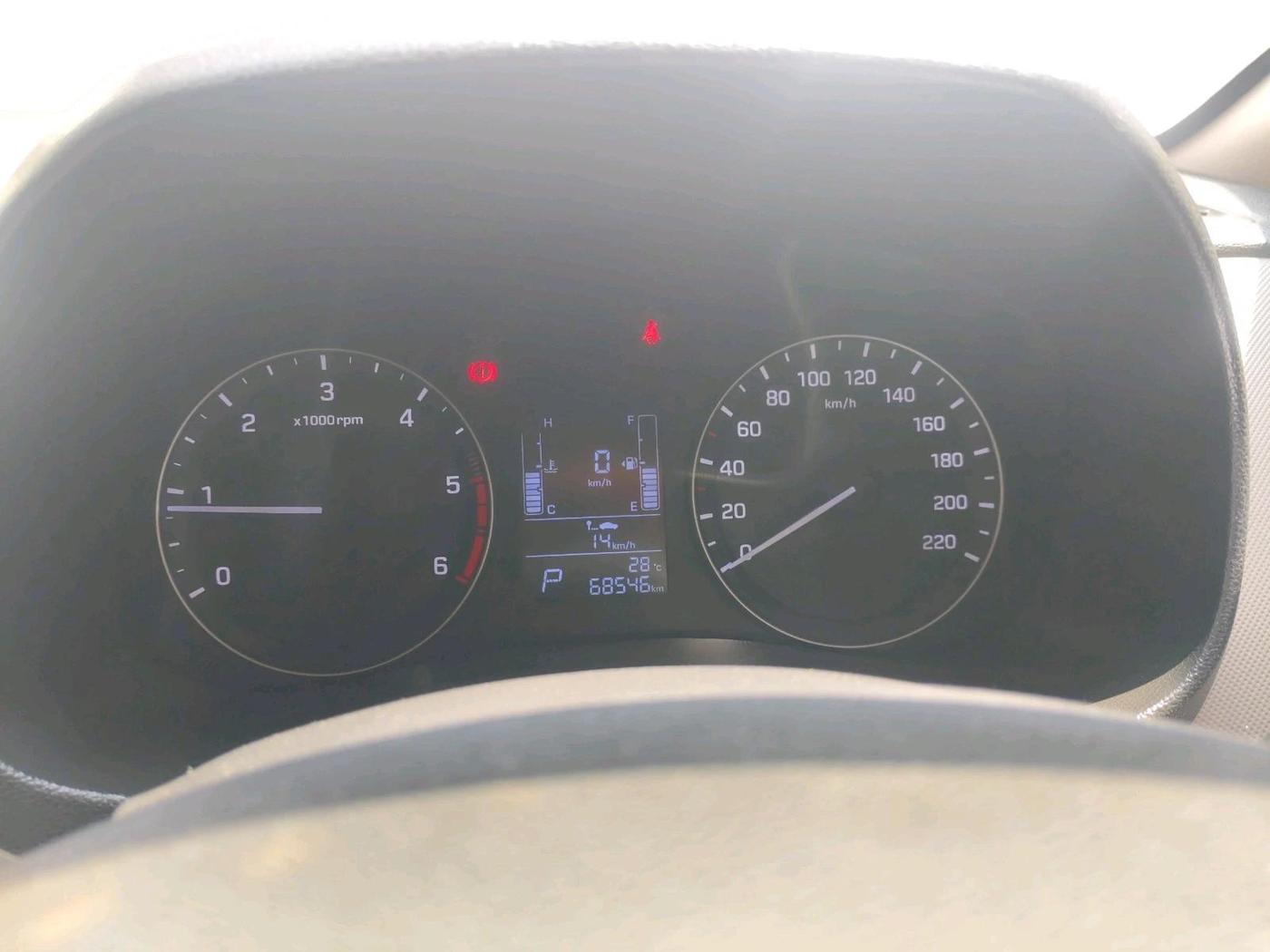 2017 Hyundai Creta SX PLUS AT 1.6 DIESEL, Diesel, Automatic, 68,546 km, interior
