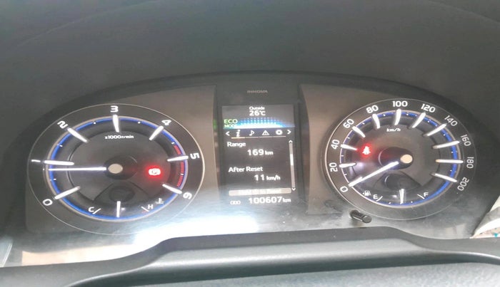 2017 Toyota Innova Crysta 2.4 GX 8 STR, Diesel, Manual, 1,00,607 km, interior