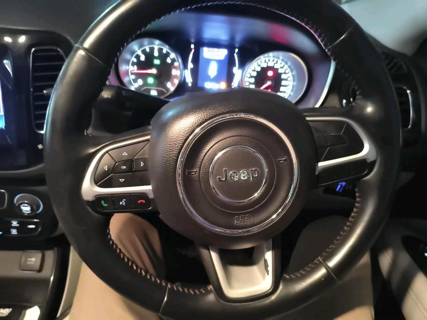 2017 Jeep Compass LIMITED 2.0 DIESEL, Diesel, Manual, 1,45,116 km, interior