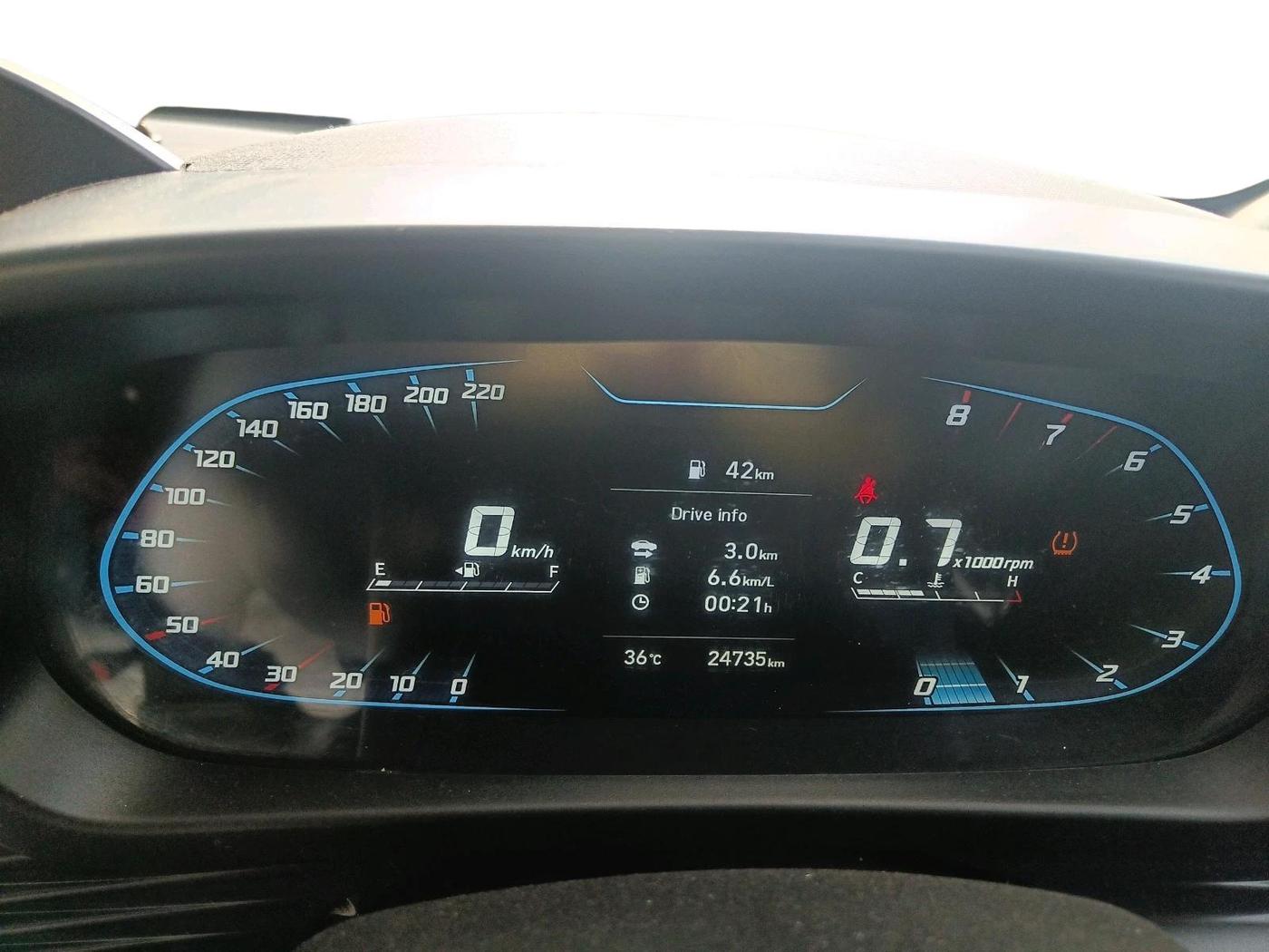 2021 Hyundai NEW I20 SPORTZ 1.2 MT, Petrol, Manual, 24,735 km, interior