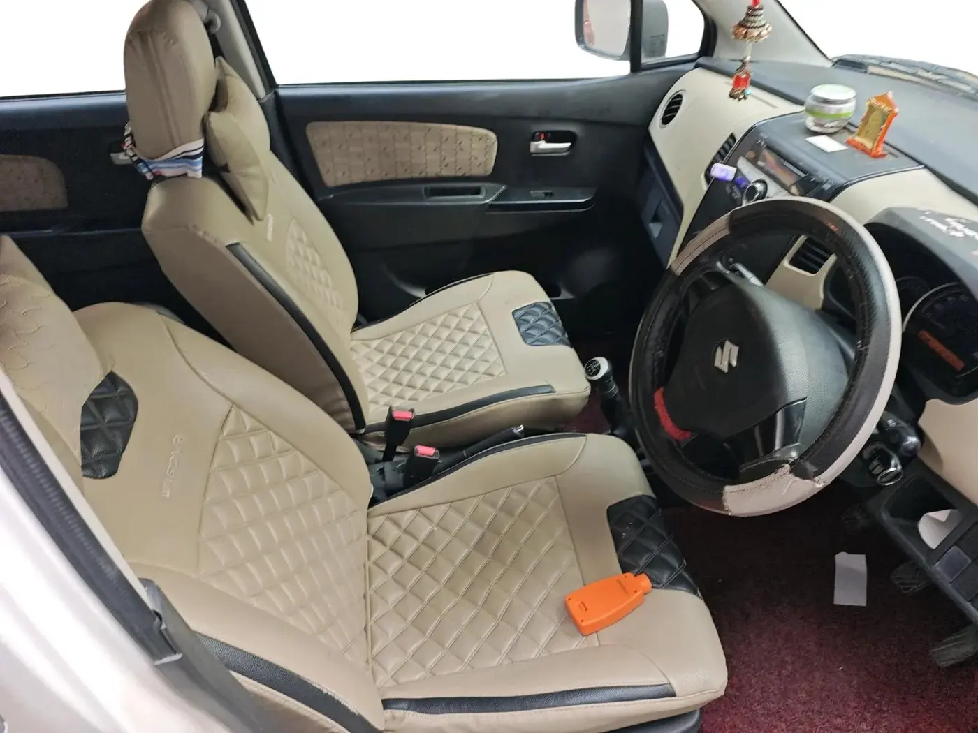 2017 Maruti Wagon R 1.0 VXI, Petrol, Manual, 67,272 km, interior
