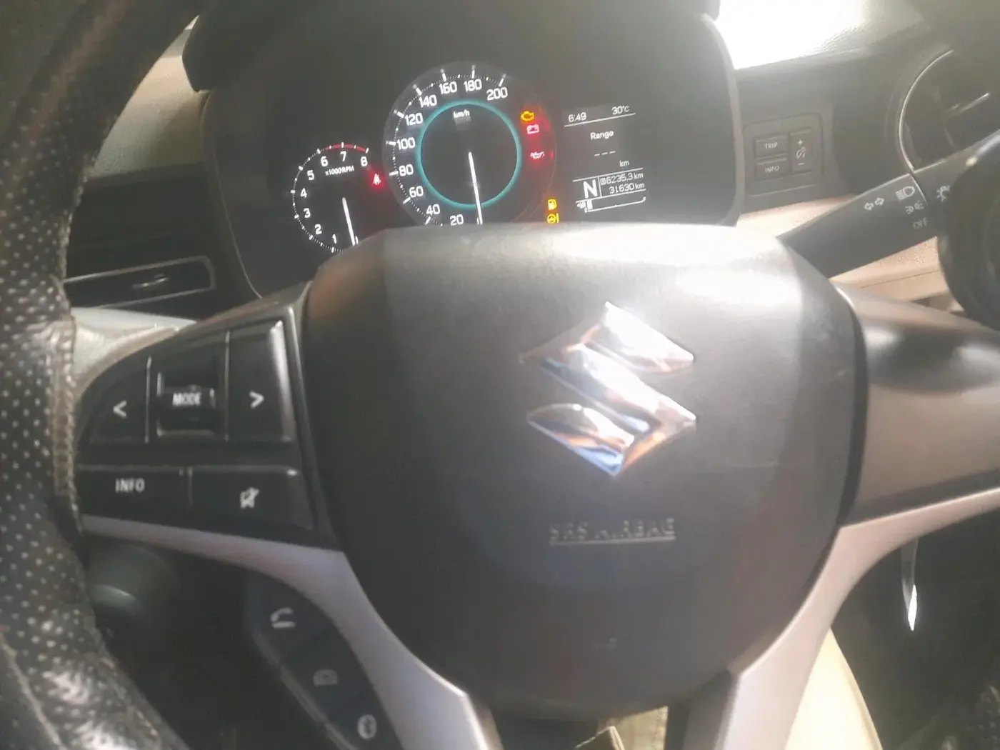 2019 Maruti IGNIS DELTA 1.2 AMT, Petrol, Automatic, 31,630 km, interior