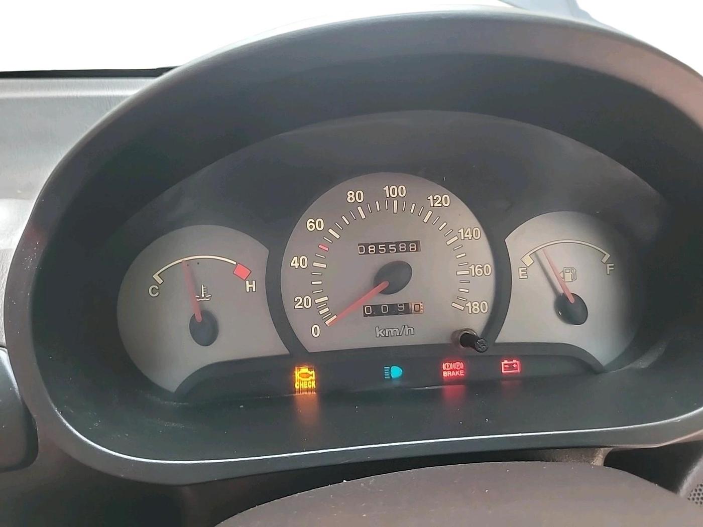 2011 Hyundai Santro Xing GL PLUS, Petrol, Manual, 85,588 km, interior