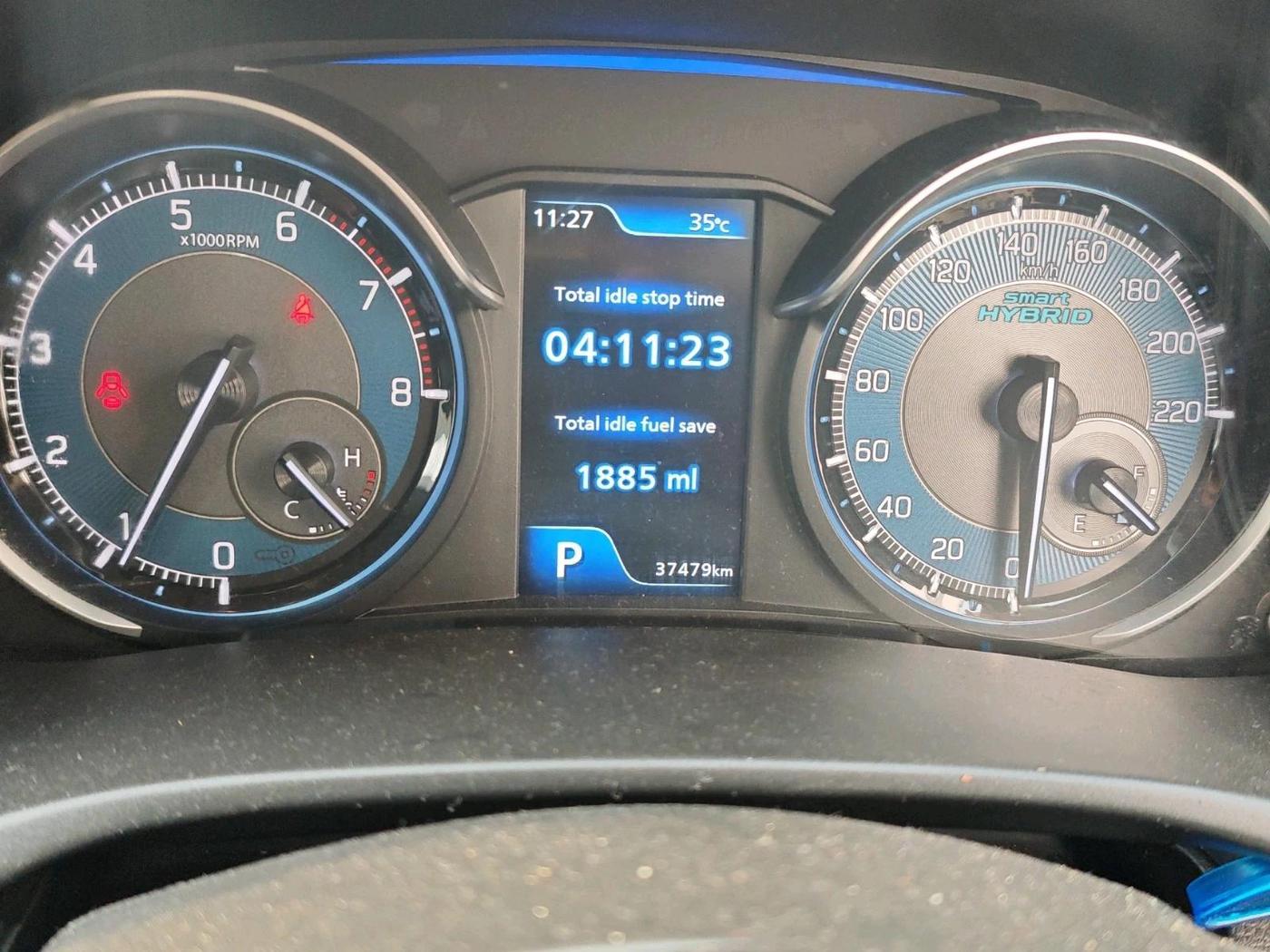2024 Maruti XL6 ZETA AT, Petrol, Automatic, 37,479 km, interior