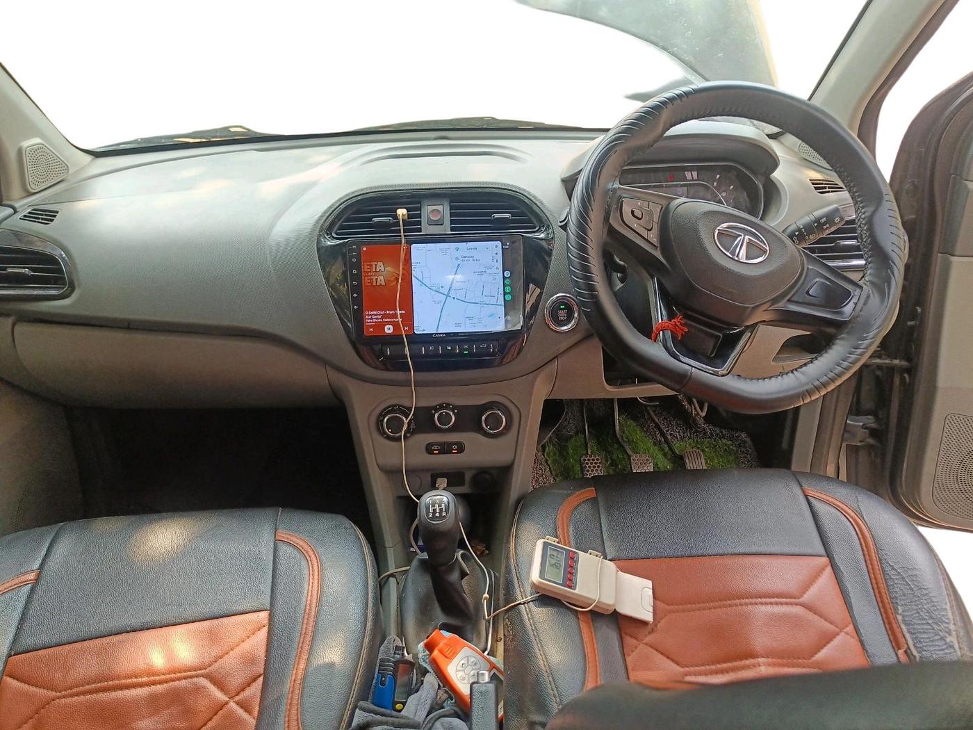 2022 Tata TIGOR XZ CNG, CNG, Manual, 71,611 km, interior
