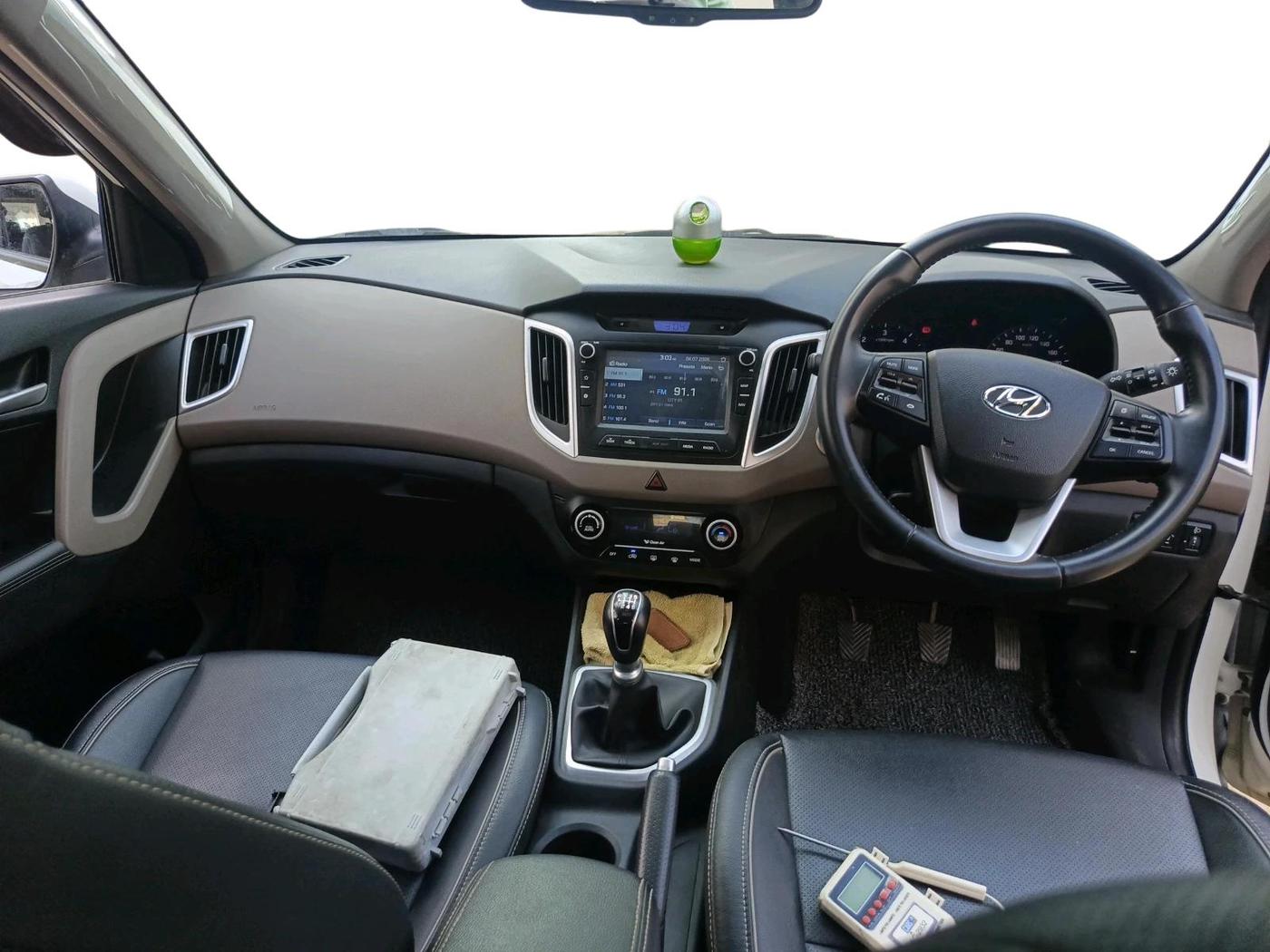 2018 Hyundai Creta SX (O) 1.6 DIESEL, Diesel, Manual, 16,666 km, interior