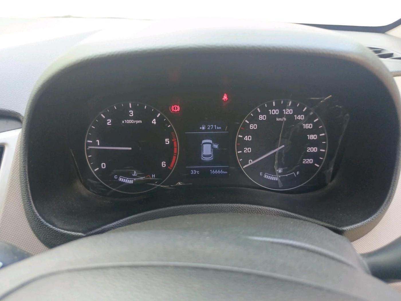2018 Hyundai Creta SX (O) 1.6 DIESEL, Diesel, Manual, 16,666 km, interior