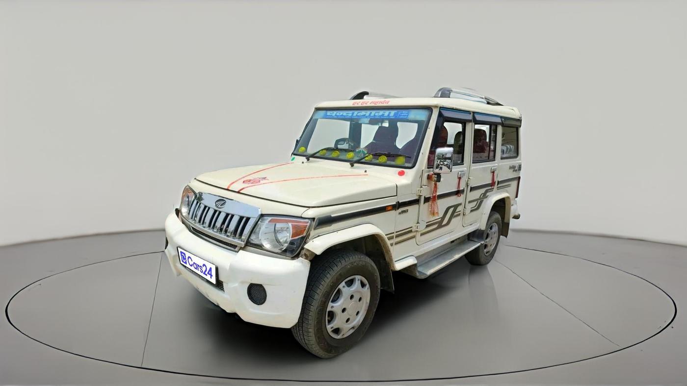 2014 Mahindra Bolero SLX BS IV, Diesel, Manual, 74,595 km, exterior