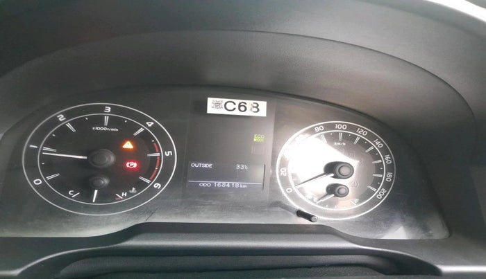 2018 Toyota Innova Crysta 2.4 G 8 STR, Diesel, Manual, 1,68,418 km, interior