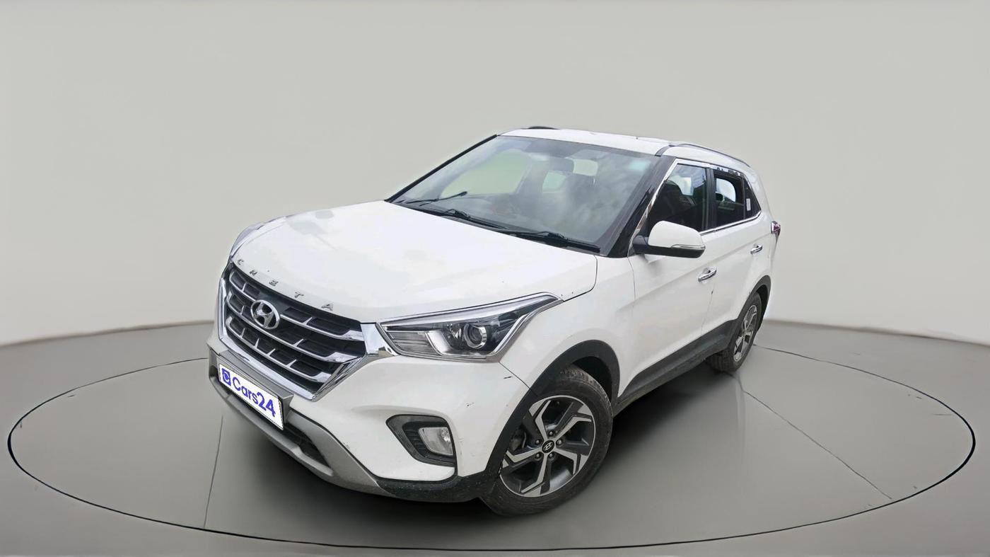 2018 Hyundai Creta SX (O) 1.6 PETROL, Petrol, Manual, 42,378 km, exterior