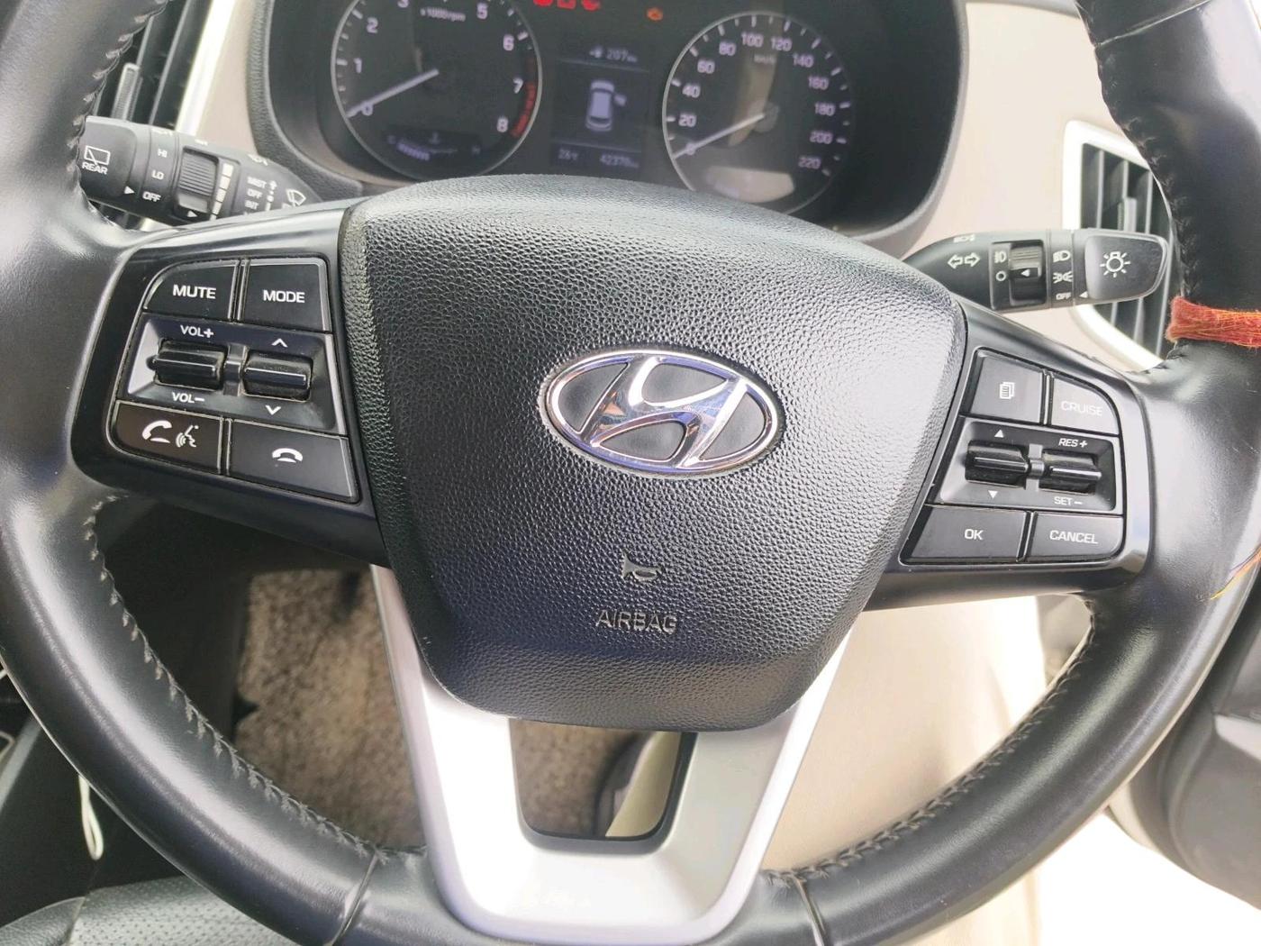 2018 Hyundai Creta SX (O) 1.6 PETROL, Petrol, Manual, 42,378 km, interior