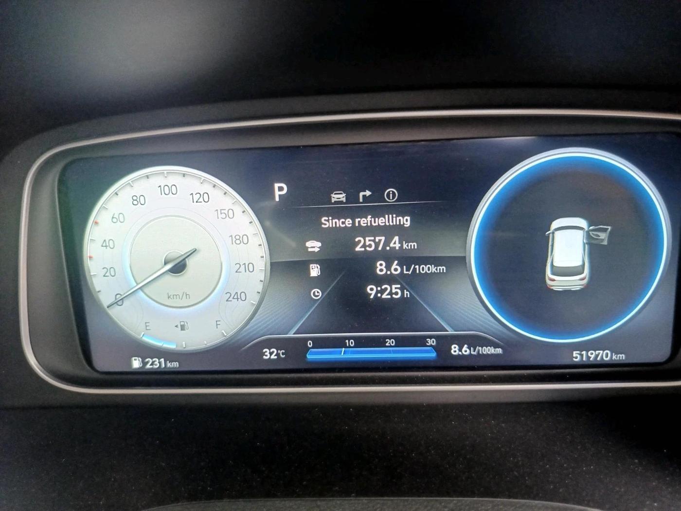 2022 Hyundai ALCAZAR 2.0 SIGNATURE (O) AT 7STR, Petrol, Automatic, 51,970 km, interior