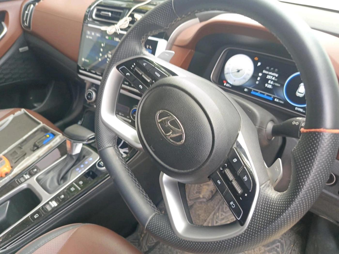 2022 Hyundai ALCAZAR 2.0 SIGNATURE (O) AT 7STR, Petrol, Automatic, 51,970 km, interior